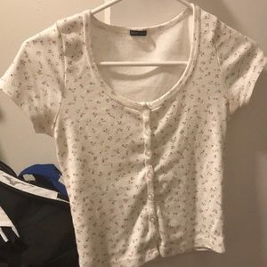 Pink Floral Zelly Top